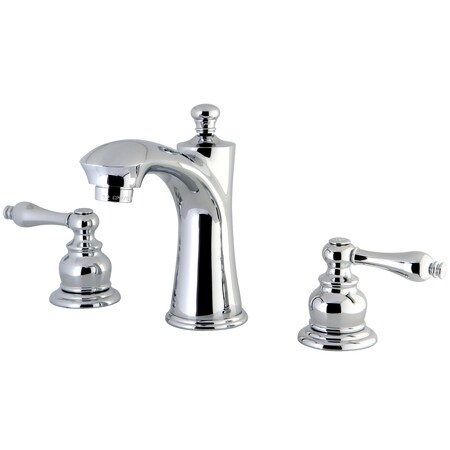 Kingston Brass 8" Widespread Bathroom Faucet, Chrome KB7961AL